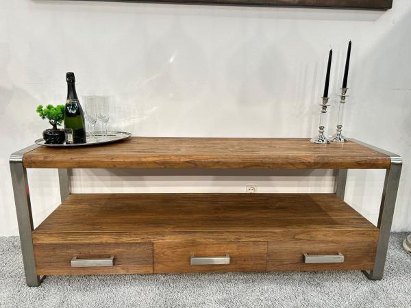 TV Schrank/Sideboard aus recyceltem Teakholz 160 cm
