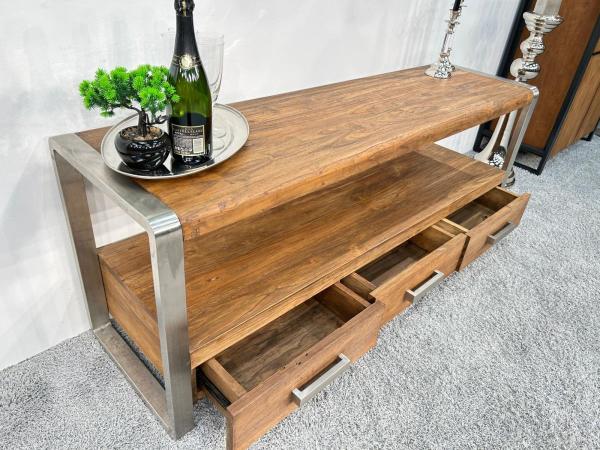 TV Schrank/Sideboard aus recyceltem Teakholz 160 cm