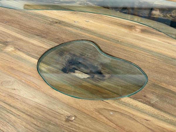 Runder Esstisch aus Holz 120 cm