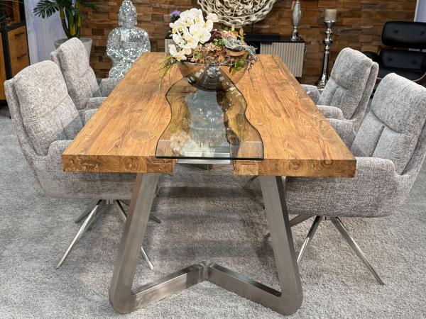 Esszimmertisch aus Holz 220 cm