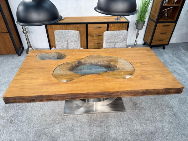 Vollholztisch Deep Island 200 cm