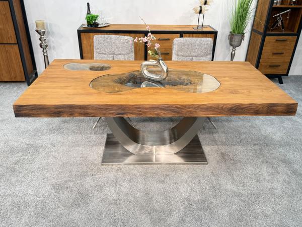Vollholztisch Deep Island 200 cm
