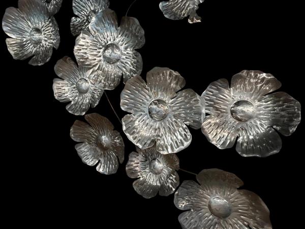 Designer Wanddekoration Flowers