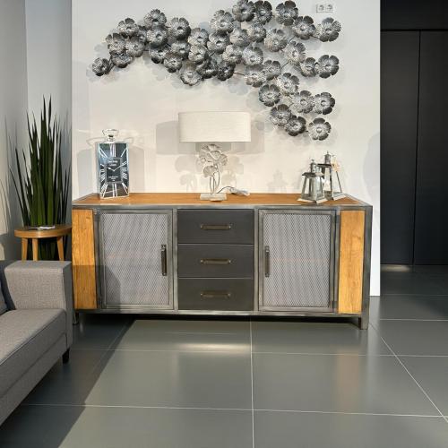 Designer Wanddekoration Flowers