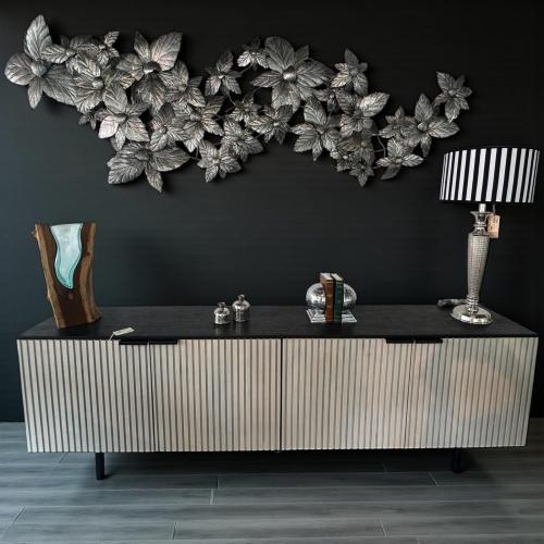 Designer Wanddekoration Flowers