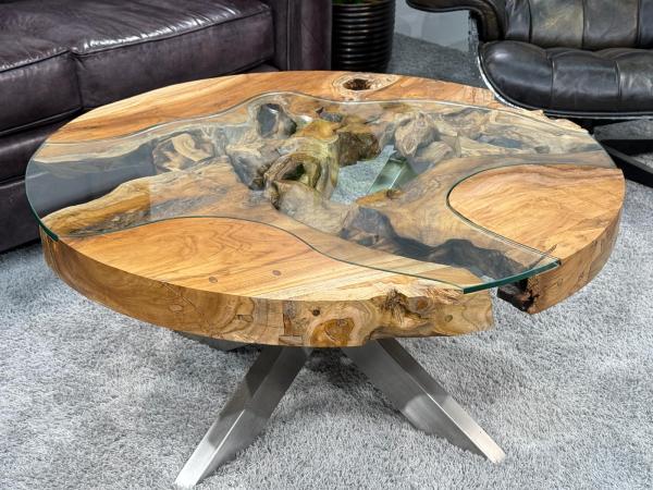 Runder Couchtisch Sunrise 100 cm