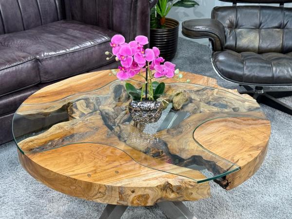 Runder Couchtisch Sunrise 100 cm