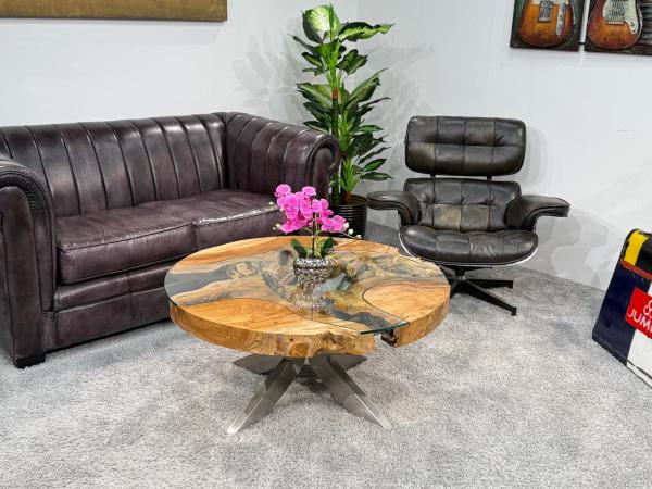 Runder Couchtisch Sunrise 100 cm