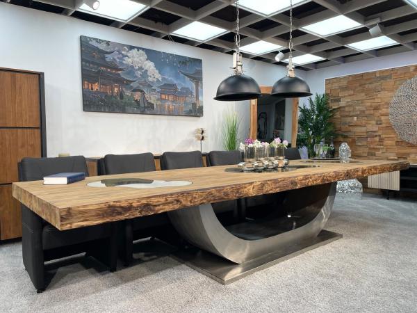 Einmaliger Design Konferenztisch / Esstisch 400cm
