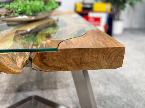 Couchtisch aus Holz Elements 100-80cm