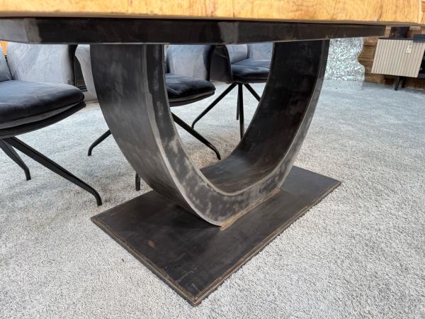 Baumscheiben Esstisch "Lakeside" aus massivem Suarholz