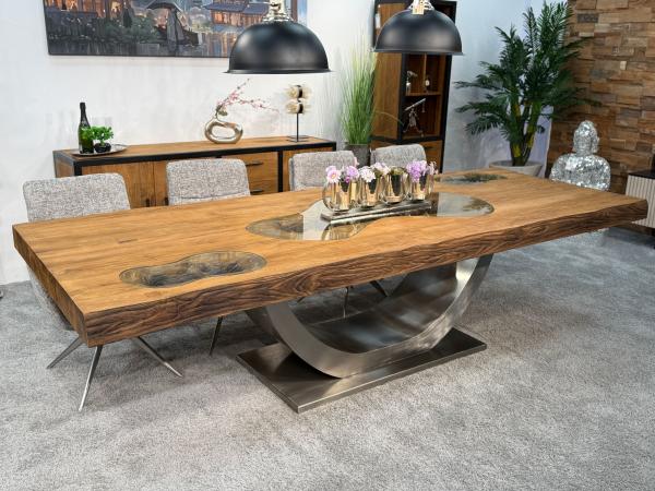 Esstisch  Massivholztisch Deep Island