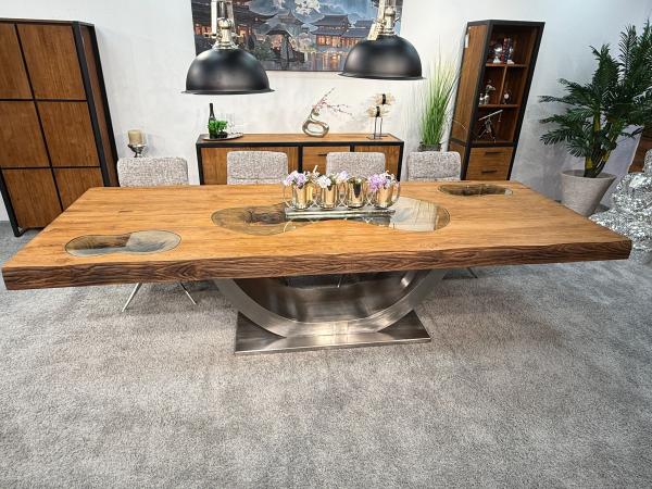 Esstisch  Massivholztisch Deep Island