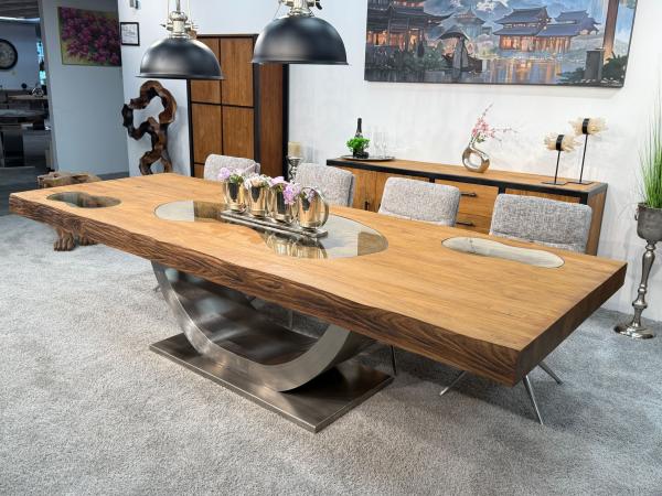 Esstisch  Massivholztisch Deep Island