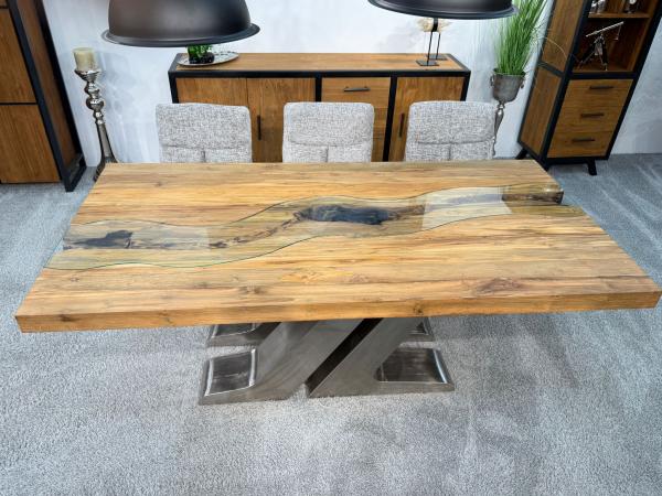 Esstisch  Massivholztisch Deep Island