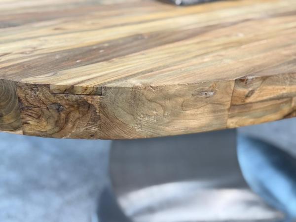 Ovaler Esstisch Konferenztisch aus Holz Sky Island