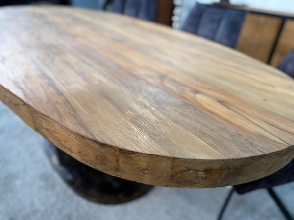 Ovaler Esstisch Konferenztisch aus Holz Sky Island