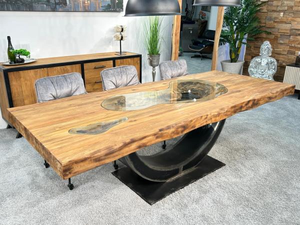 Esstisch massiver Holztisch Designtisch 250 cm