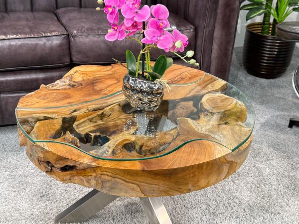 Runder Couchtisch Sunrise 70 cm