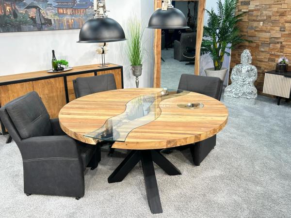 Runder Esszimmertisch 160 cm Eternia