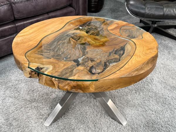 Runder Couchtisch Sunrise 80 cm