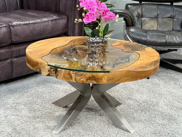 Runder Couchtisch Sunrise 80 cm