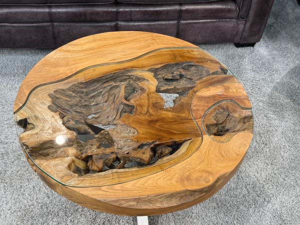 Runder Couchtisch Sunrise 80 cm