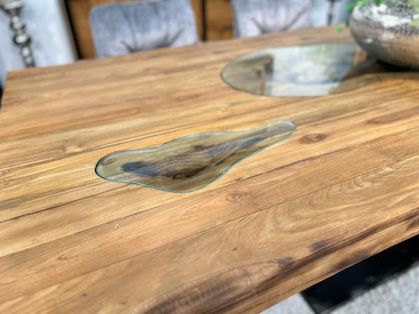 Esstisch massiver Holztisch Designtisch 250 cm