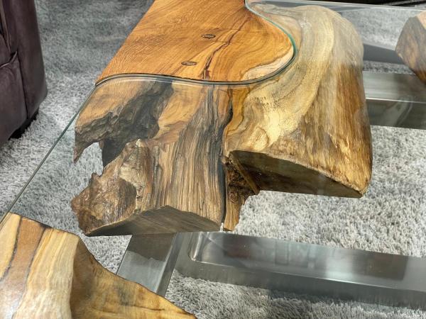 Couchtisch aus Holz Elements 100-80cm