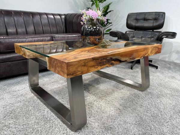 Couchtisch aus Holz Elements 100-80cm