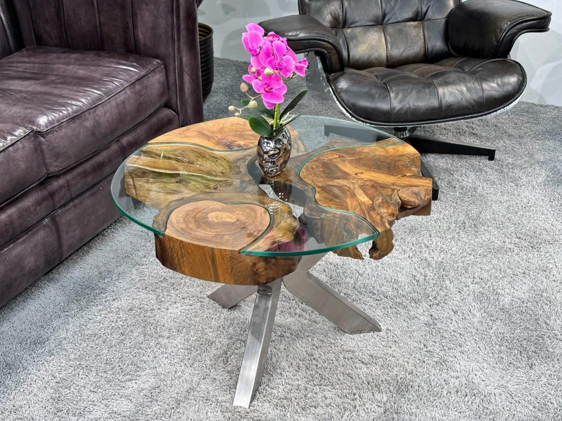 Runder-Couchtisch-Sunrise