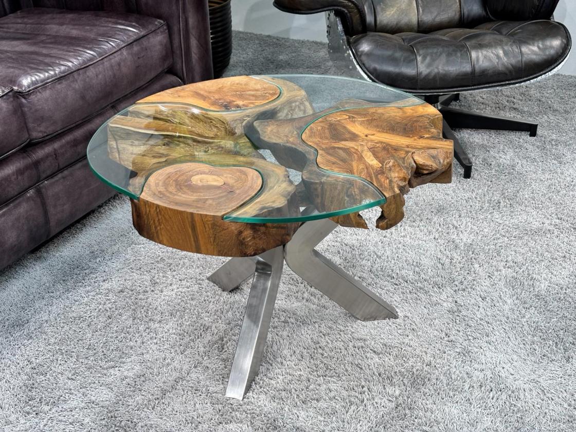 Runder-Couchtisch-Sunrise