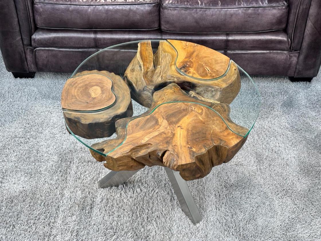 Runder-Couchtisch-Sunrise