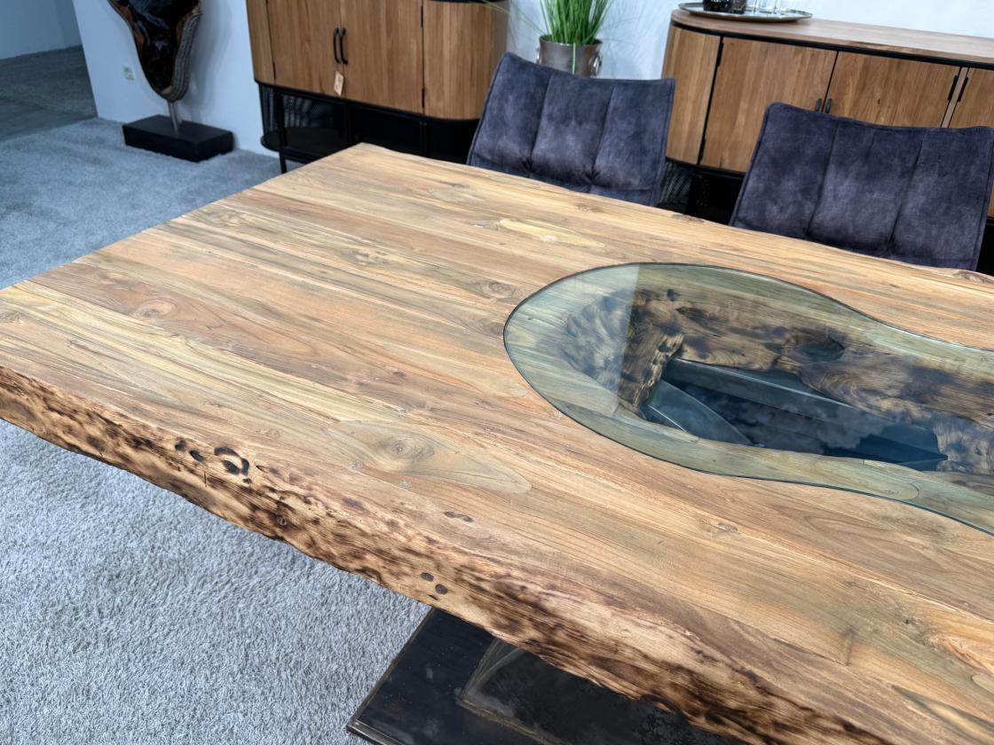 Esstisch  Massivholztisch Deep Island