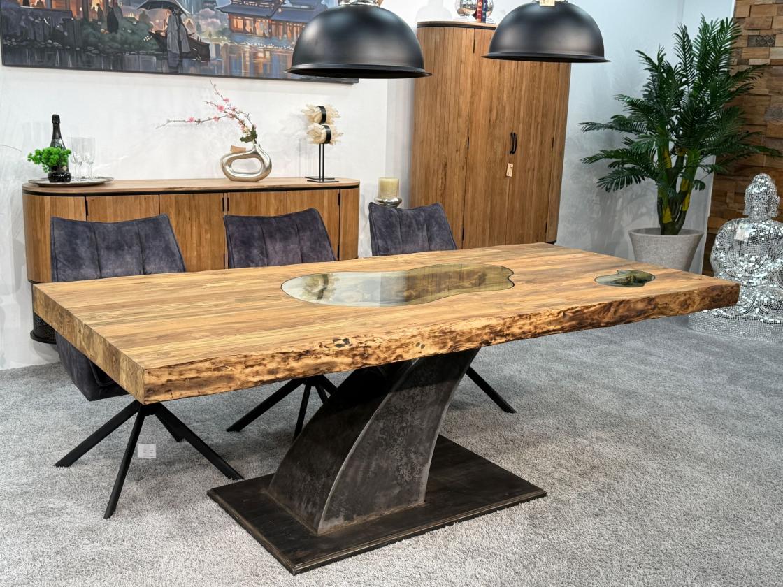 Esstisch  Massivholztisch Deep Island