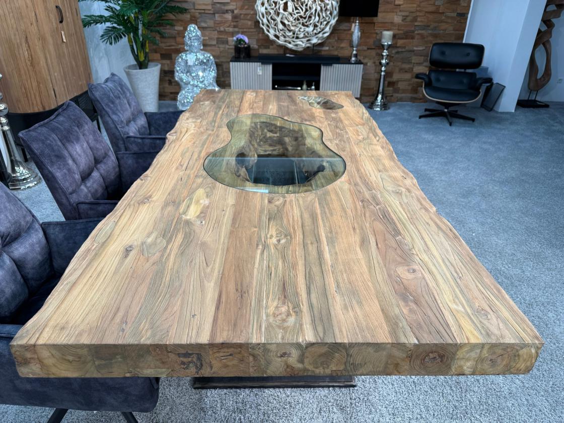 Esstisch  Massivholztisch Deep Island