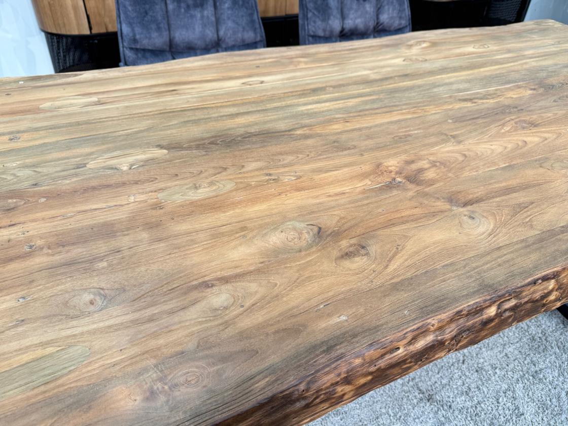 Esstisch aus Massivholz für 6 Personen 180 cm