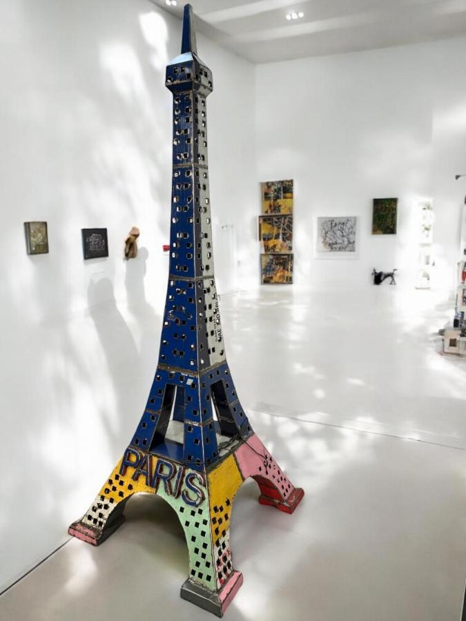 Dekoration aus Alteisen Eiffelturm