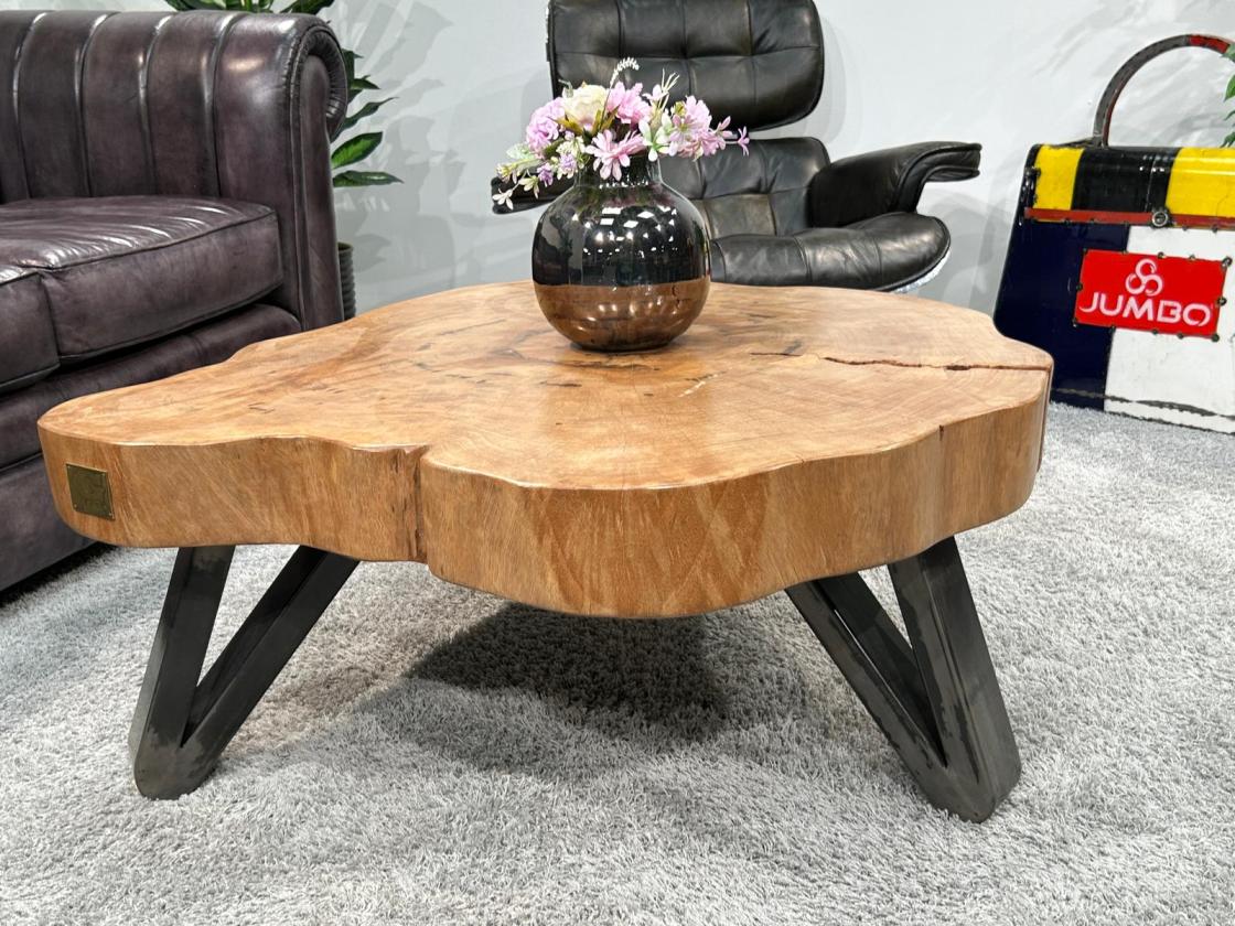 Couchtisch Baumstamm Bromo