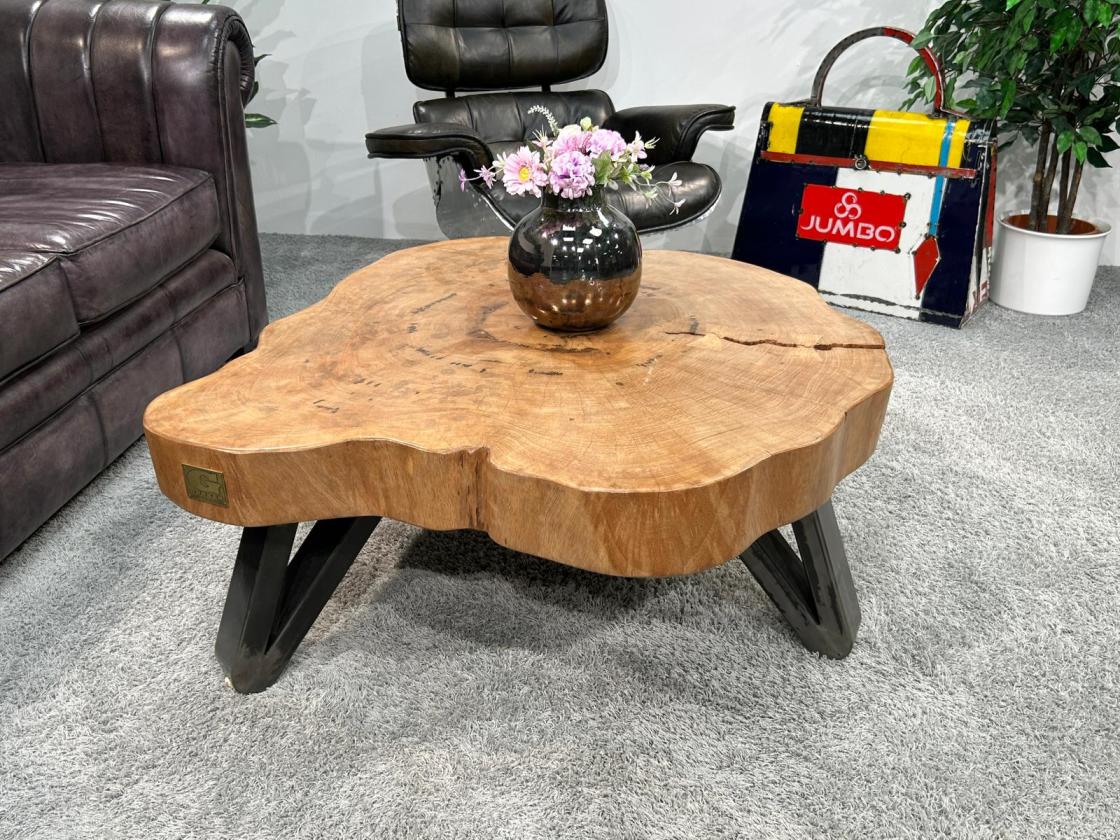 Couchtisch Baumstamm Bromo