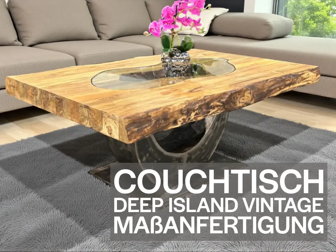 Couchtisch auf Wunschmaß Deep Island Vintage