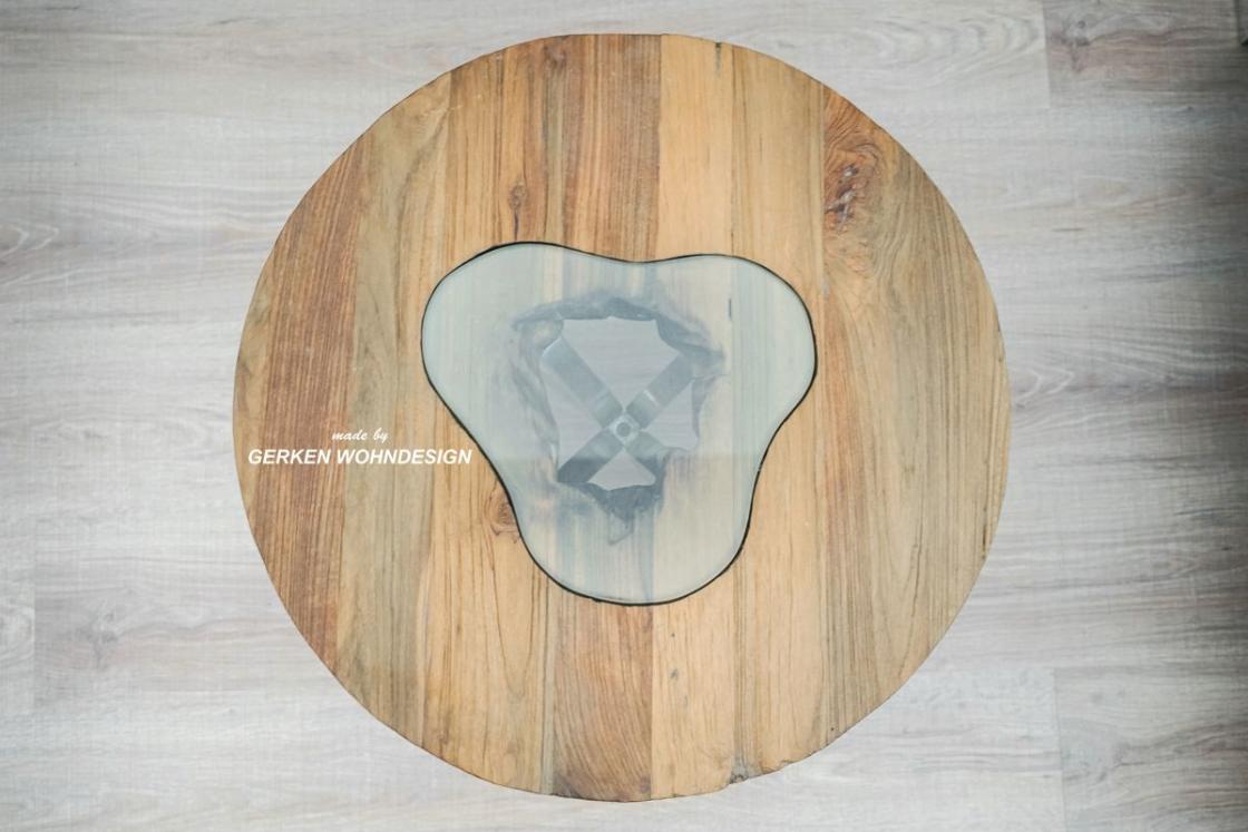 Runder Couchtisch Eternia Holz
