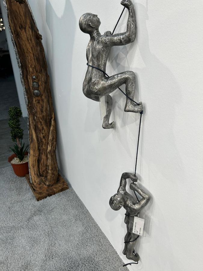Figur Skulptur Figur Skulptur Seilkletterer KunstAkrobat