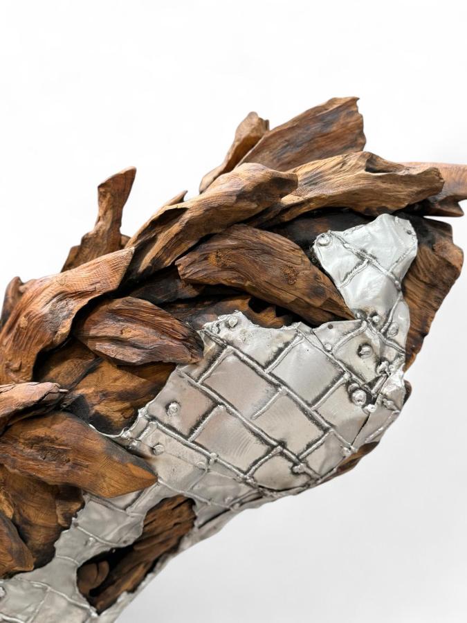 Aussergewoehnliche deko holzskulptur pferdekopf