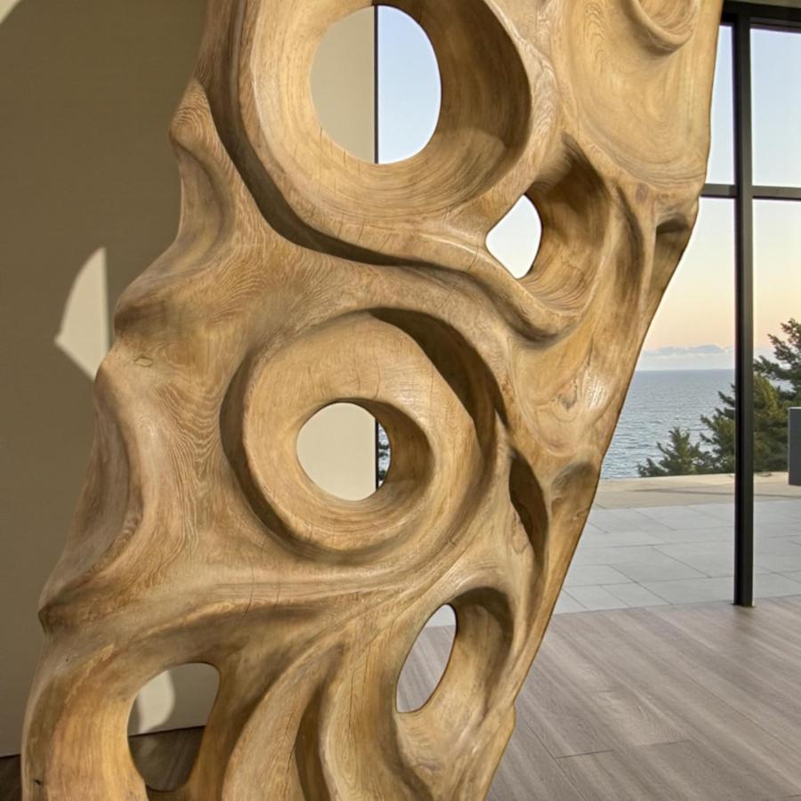 Grossdekoration Aufsteller Baumstamm 250 cm