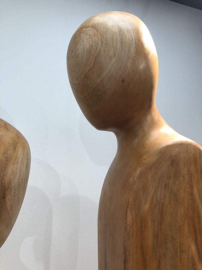 Dekoration aus Holz Couple