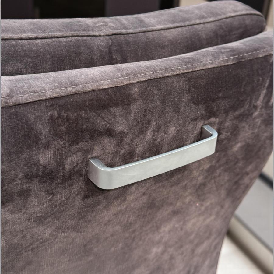 Design Esszimmerstuhl Sessel Granada samt grau