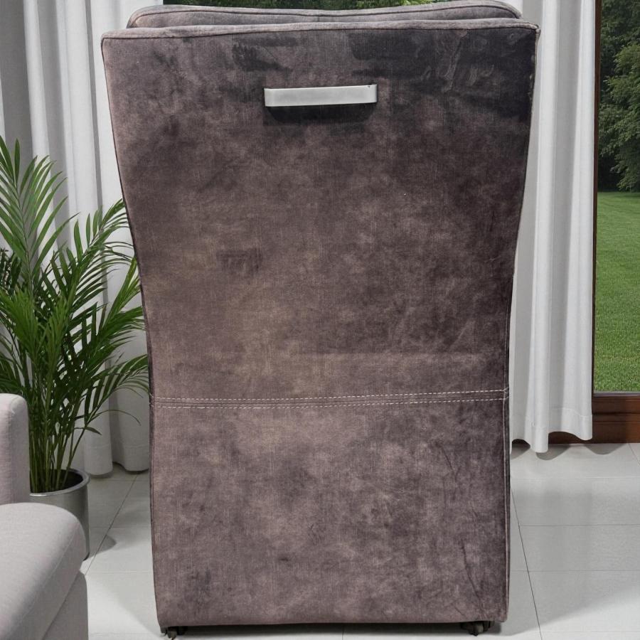 Design Esszimmerstuhl Sessel Granada samt grau