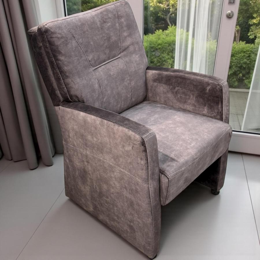 Design Esszimmerstuhl Sessel Granada samt grau