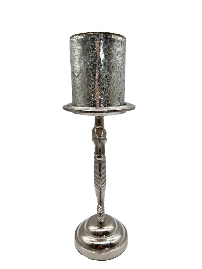 Design Kerzenständer aus Nickel "Seepferdchen"